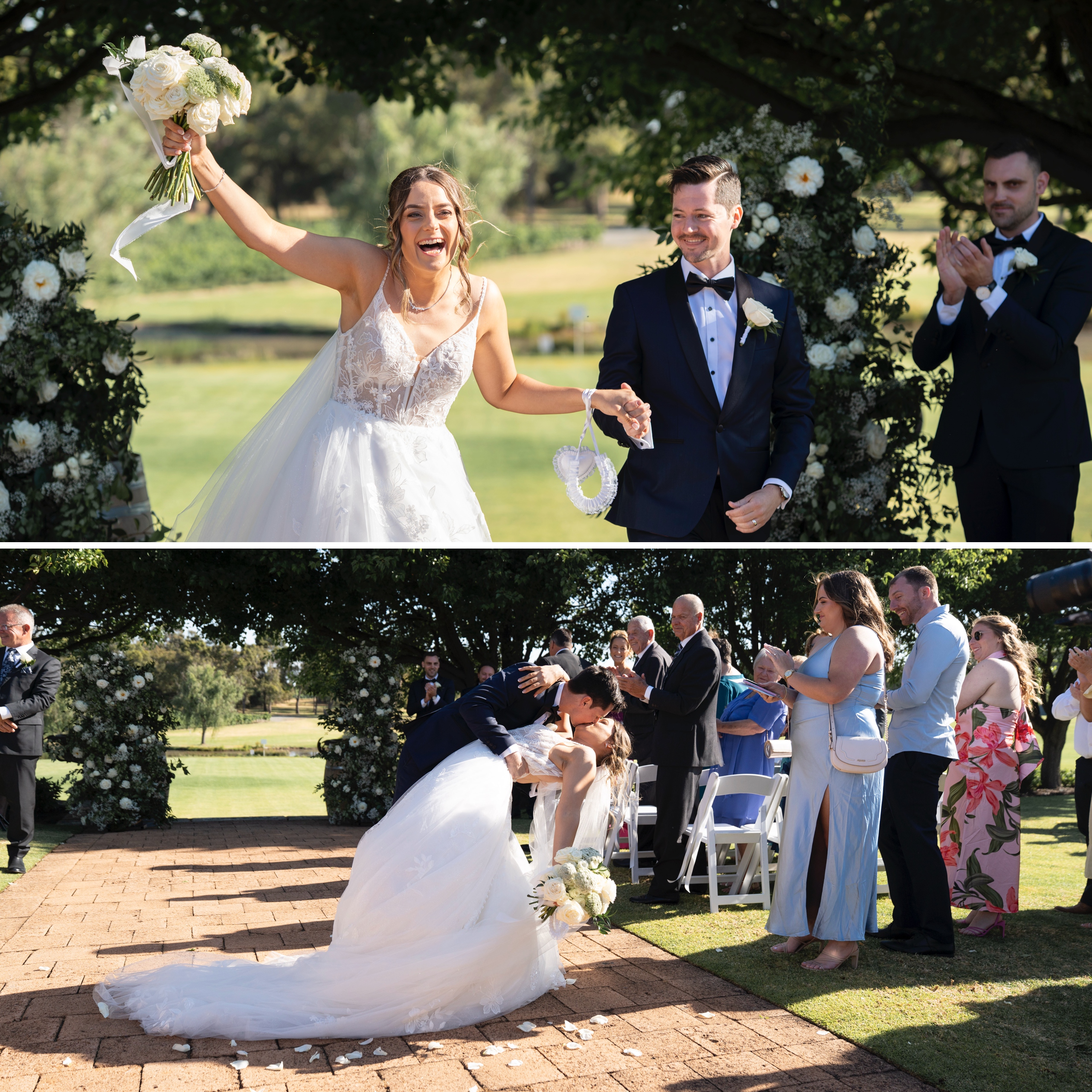 Sandalford Winery wedding ceremony