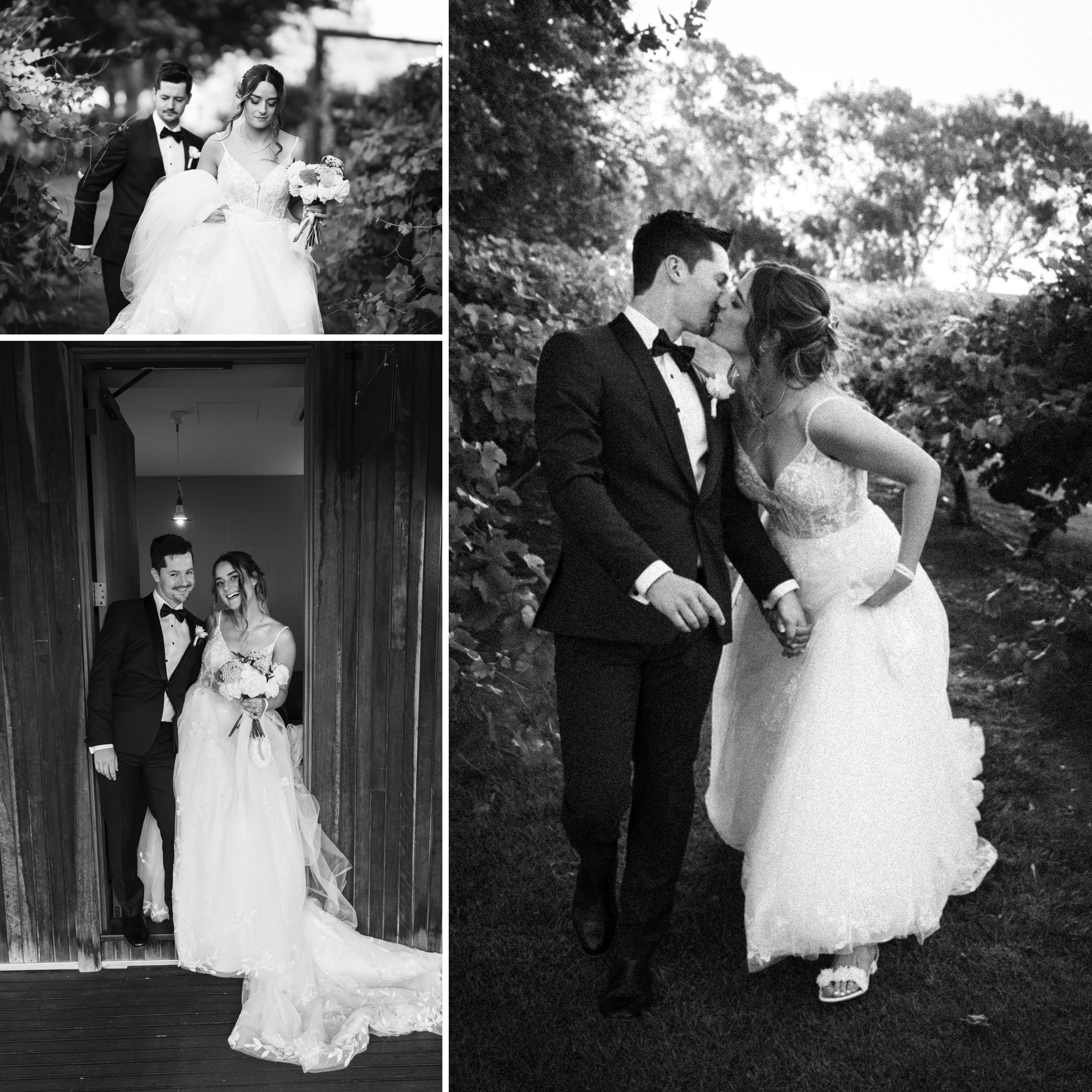 Bride and groom at Sandalford Wines Swan Valley